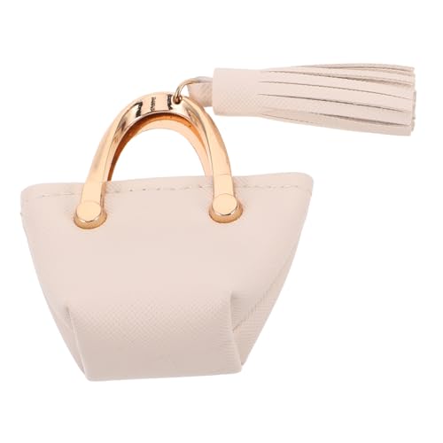 Vaguelly Puppen-Schmuckbeutel kleine Handtasche für Mini Handtasche Puppen Accessoire Puppentaschenanhänger Puppenspielzeug-Anhänger Kunstleder von Vaguelly
