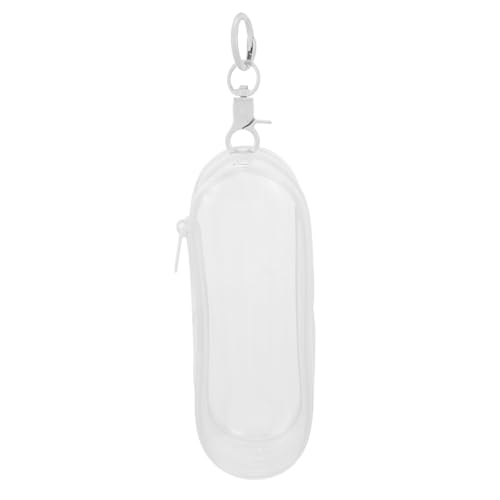 Vaguelly Puppenausflugstasche Beutel Träger Reisen klein Figuren Lagerung Tragetasche für Puppen doll Accessories Puppen Tragetasche Mini-Puppen-Hängetasche klare Puppentasche PVC Weiß Vaguelly Puppenausflugstasche Beutel Träger Reisen klein Figuren Lagerung Tragetasche für Puppen doll Accessories Puppen Tragetasche Mini-Puppen-Hängetasche klare Puppentasche PVC Weiß von Vaguelly