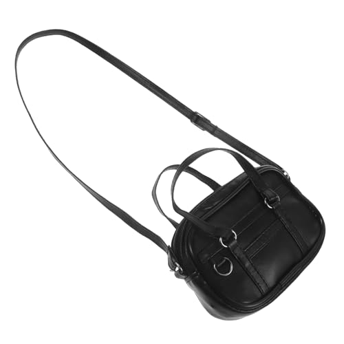 Vaguelly Puppenhaus Dekorative Tasche Mini Umhängetasche Modell für 18-Zoll-Puppen Puppe Handtasche Zubehör Schwarz Groß Vaguelly Puppenhaus Dekorative Tasche Mini Umhängetasche Modell für 18-Zoll-Puppen Puppe Handtasche Zubehör Schwarz Groß von Vaguelly