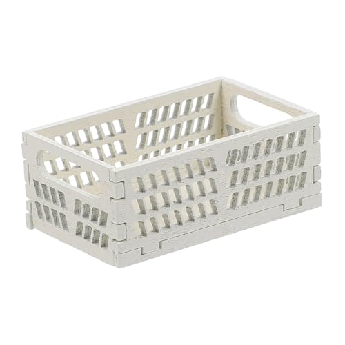Vaguelly Bin Puppe Modell Woven Körbe Miniatur Korb Für-Szene von Vaguelly