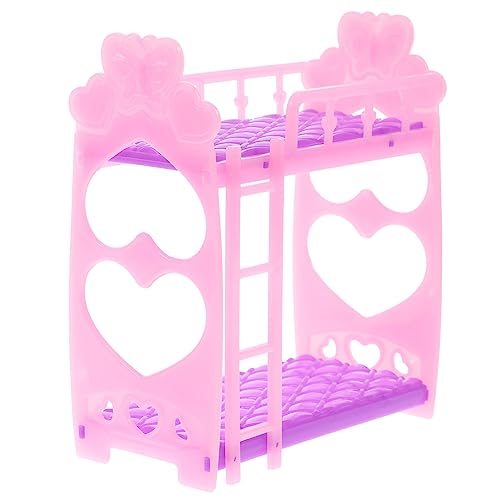 Vaguelly Puppenhaus Etagen Bett Miniatur-Etagenbett für Miniatur-Puppen-Etagenbett kinderzimmerdeko Room Decoration Etagenbett für Puppen aus Kunststoff Puppenschlafzimmerbett Vaguelly Puppenhaus Etagen Bett Miniatur-Etagenbett für Miniatur-Puppen-Etagenbett kinderzimmerdeko Room Decoration Etagenbett für Puppen aus Kunststoff Puppenschlafzimmerbett von Vaguelly