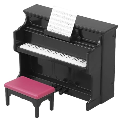 Vaguelly Puppenhaus Musikalisches Zubehör Hocker Miniatur Musikinstrument Für Dekorative Szene von Vaguelly