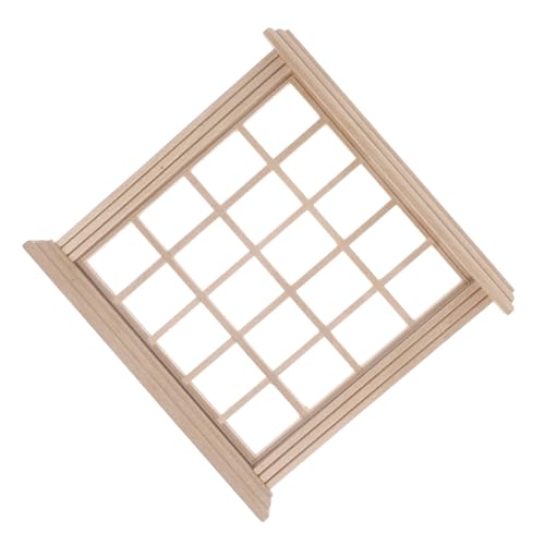 Vaguelly Puppenhaus-Modell Winziges Fensterrahmendekor Kleines Hausgerät Fenstermodell Puppenhausmöbel Rollenspielfenster Mikrolandschaftsmodelle Miniatur-Outdoor-Tools Mini-hausbedarf Holz Vaguelly Puppenhaus-Modell Winziges Fensterrahmendekor Kleines Hausgerät Fenstermodell Puppenhausmöbel Rollenspielfenster Mikrolandschaftsmodelle Miniatur-Outdoor-Tools Mini-hausbedarf Holz von Vaguelly