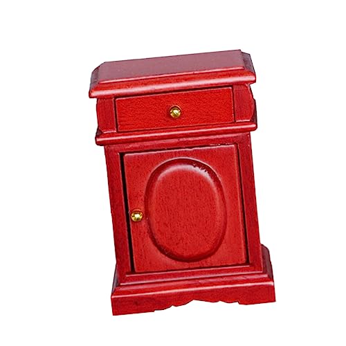 Vaguelly Puppenhaus-Nachttisch Puppenmöbel Miniaturmöbel Miniaturspielzeug Miniaturmodell Mini- -Nachttisch Vintage-Nachttisch Mini-Hausverzierung Miniatur-Nachttisch hölzern rot Vaguelly Puppenhaus-Nachttisch Puppenmöbel Miniaturmöbel Miniaturspielzeug Miniaturmodell Mini- -Nachttisch Vintage-Nachttisch Mini-Hausverzierung Miniatur-Nachttisch hölzern rot von Vaguelly