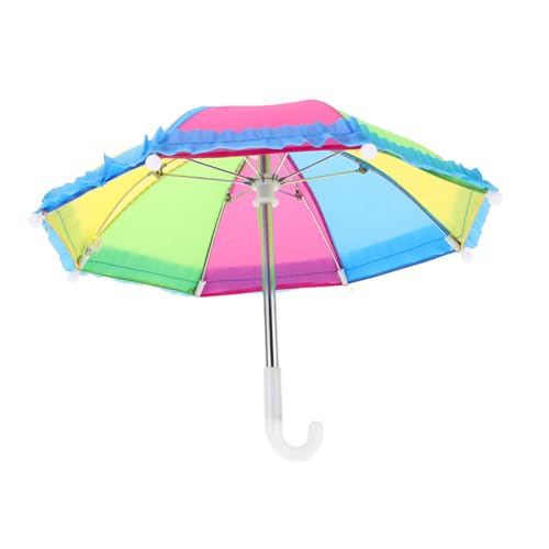 Vaguelly Puppenhaus Regenschirm aus Stoff für Puppen Weicher und Langlebiger für Kreative Spielwelten Einzigartiges Zubehör für Mädchenpuppen Vaguelly Puppenhaus Regenschirm aus Stoff für Puppen Weicher und Langlebiger für Kreative Spielwelten Einzigartiges Zubehör für Mädchenpuppen von Vaguelly