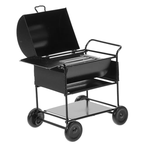 Vaguelly Puppenhaus Zubehör Miniatur Grill Modell für Kleine Häuser Simuliertes BBQ Kochwerkzeug für Kreative DIY Projekte und Miniatur Vaguelly Puppenhaus Zubehör Miniatur Grill Modell für Kleine Häuser Simuliertes BBQ Kochwerkzeug für Kreative DIY Projekte und Miniatur von Vaguelly