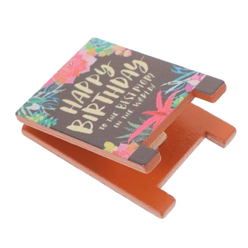 Vaguelly Mini Puppenhaus Schild Kuchen Shop Szene Decor Miniatur Dekorative Modell Vaguelly Mini Puppenhaus Schild Kuchen Shop Szene Decor Miniatur Dekorative Modell von Vaguelly