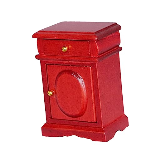 Vaguelly Puppenhaus-nachttisch Puppenmöbel Miniaturmöbel Miniaturspielzeug Miniatur-nachttisch Mini-hausverzierung Mini- -nachttisch Vintage-nachttisch Miniaturmodell Hölzern Rot Vaguelly Puppenhaus-nachttisch Puppenmöbel Miniaturmöbel Miniaturspielzeug Miniatur-nachttisch Mini-hausverzierung Mini- -nachttisch Vintage-nachttisch Miniaturmodell Hölzern Rot von Vaguelly