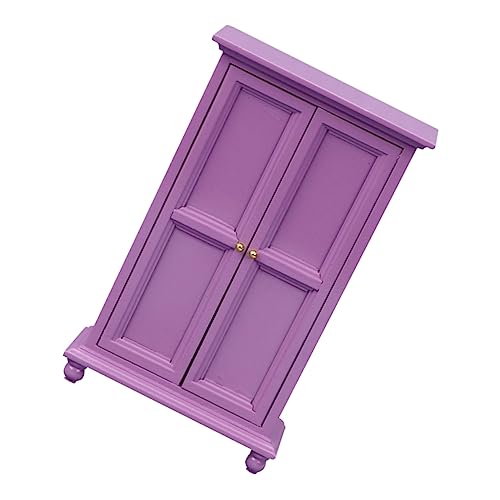 Vaguelly Puppenhausdekoration standgarderobe Miniaturmöbel Miniaturpuppen Puppenhausmöbel Puppenkleidung Schrankmodell Zubehör Puppenschrank Miniaturen Puppenmöbel Holz Violett Vaguelly Puppenhausdekoration standgarderobe Miniaturmöbel Miniaturpuppen Puppenhausmöbel Puppenkleidung Schrankmodell Zubehör Puppenschrank Miniaturen Puppenmöbel Holz Violett von Vaguelly
