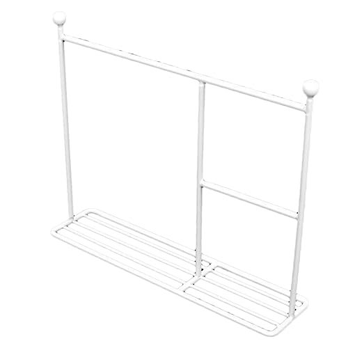 Vaguelly Puppenkleiderbügel Aus Metall Für Babypuppen Puppenhaus-mini-Essen Generationspuppe Mini-Puppen Tragehilfe Für Babypuppen Zubehör Für Babypuppen Puppenbett Weiß von Vaguelly