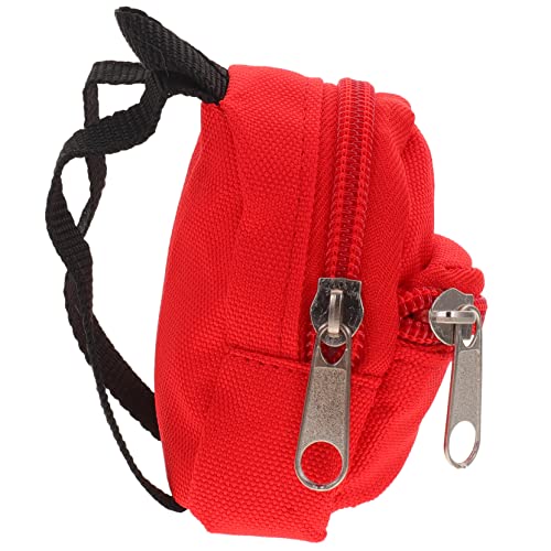 Vaguelly Puppenrucksack Mini-Puppen Für Schulbedarf Rucksack Für Babypuppen Mini-Coole Rucksäcke Für Puppen Mini-rucksäcke, Aber Spielzeug Puppenspieltasche Puppenrucksäcke Rot Polyester Vaguelly Puppenrucksack Mini-Puppen Für Schulbedarf Rucksack Für Babypuppen Mini-Coole Rucksäcke Für Puppen Mini-rucksäcke, Aber Spielzeug Puppenspieltasche Puppenrucksäcke Rot Polyester von Vaguelly