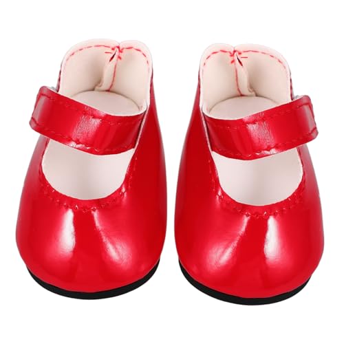 Vaguelly Puppenschuhe Miniatur PU Leder Anziehschuhe Für Puppen Accessoires Für Kreatives Und Rollenspiele Für Puppenliebhaber Und Sammler Vaguelly Puppenschuhe Miniatur PU Leder Anziehschuhe Für Puppen Accessoires Für Kreatives Und Rollenspiele Für Puppenliebhaber Und Sammler von Vaguelly