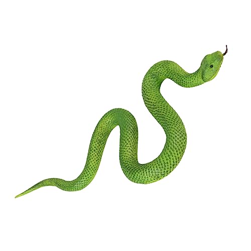 Vaguelly Python-Modell für kinderspielzeug hühner Naturwissenschaftliches Toys for künstliches Schlangenmodell Schlangenspielzeug Plastik Green Vaguelly Python-Modell für kinderspielzeug hühner Naturwissenschaftliches Toys for künstliches Schlangenmodell Schlangenspielzeug Plastik Green von Vaguelly