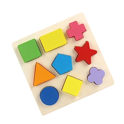 Vaguelly Rätsel Spielzeug Spielzeuge Bausteine Lernspielzeug Puzzle Kind Modul Bambus von Vaguelly