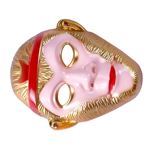 Vaguelly Realistische Affenmaske für Wiederverwendbare Cosplay Maske mit Lebensechtem Design Auffälliges Kostümzubehör für Halloween Maskenball und Karneval Einzigartiges Requisit für von Vaguelly