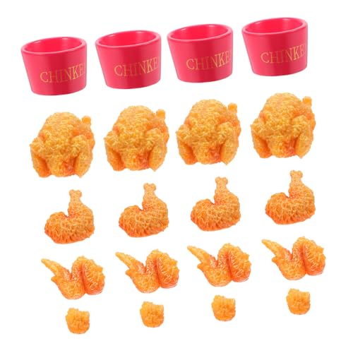 Vaguelly Realistische Fake Hähnchenflügel und Beine Modell Deko für Küche Party Requisiten und Fotografie Teiliges mit Lebensmitteldesign für Feiertagsdekorationen Vaguelly Realistische Fake Hähnchenflügel und Beine Modell Deko für Küche Party Requisiten und Fotografie Teiliges mit Lebensmitteldesign für Feiertagsdekorationen von Vaguelly
