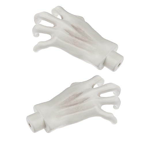 Vaguelly Realistische Halloween Deko Kunststoff Hand Leichte Gruselige Partydekoration für Haunted House Themenbars Escape Rooms Sicher und Praktisch von Vaguelly