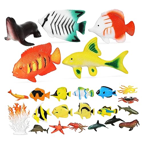Vaguelly Realistische Meerestiere Modelle Und Tropische Fische Figuren Lernspielzeug Für Unterwasserwelt Deko Für Geburtstagsfeiern Und Erziehung Vaguelly Realistische Meerestiere Modelle Und Tropische Fische Figuren Lernspielzeug Für Unterwasserwelt Deko Für Geburtstagsfeiern Und Erziehung von Vaguelly