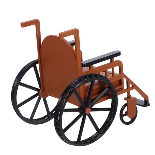Vaguelly Realistischer Mini für Puppenhaus mit Krücke Detailgetreues Miniatur Zubehör für Bjd Puppen für Rollenspiele Sammlungen und Puppenhausdekoration von Vaguelly