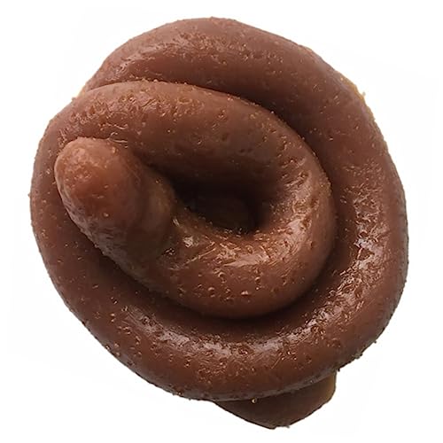 Vaguelly Realistisches Fake Poop Kackhaufen Streichartikel Party Requisite Lustiges für Aprilscherz und Lustige Spiele von Vaguelly