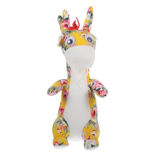 Vaguelly Realistisches Großes Plüsch-Drache Kuscheltier mit Chinesischem Neujahrs-Motiv Weiches Stofftier für Festtagsdeko Langlebig Niedlich als Geschenk und Glücksbringer Vaguelly Realistisches Großes Plüsch-Drache Kuscheltier mit Chinesischem Neujahrs-Motiv Weiches Stofftier für Festtagsdeko Langlebig Niedlich als Geschenk und Glücksbringer von Vaguelly