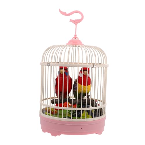 Vaguelly Einzigartiges Elektrisches Singvogelspielzeug Dekorativer Vogelkäfig Realistischer Für Kinder Vaguelly Einzigartiges Elektrisches Singvogelspielzeug Dekorativer Vogelkäfig Realistischer Für Kinder von Vaguelly