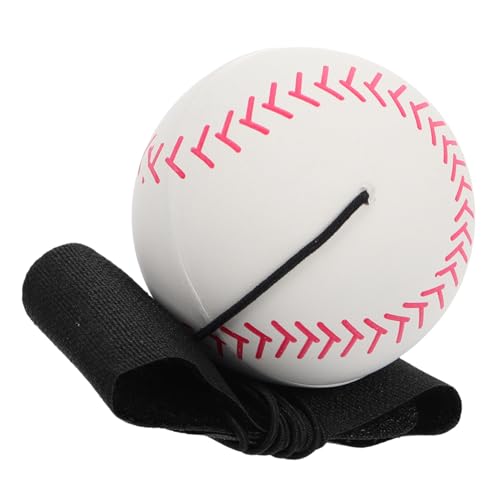 Vaguelly Hüpfendes Fitnessgerät Mit Handgelenkschlaufe Für Erwachsene. Spielerisches Baseball-Return-Spiel Für Jungen Und Mädchen von Vaguelly