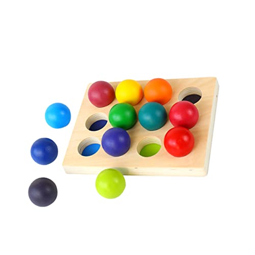 Vaguelly Spielzeug Zur Früherziehung Kognitives Paarungsspielzeug Für Jungen Und Mädchen Farbsortierspielzeug Regenbogen Pädagogisches Und Aufschlussreiches Spielzeug Für Vorschulkinder von Vaguelly