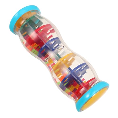 Vaguelly Regenmacher für Interaktives Musikspielzeug aus Kunststoff Teiliger Regenstick Rassel für Frühe Musikbildung Sicheres und Vielseitiges Percussion Instrument Vaguelly Regenmacher für Interaktives Musikspielzeug aus Kunststoff Teiliger Regenstick Rassel für Frühe Musikbildung Sicheres und Vielseitiges Percussion Instrument von Vaguelly