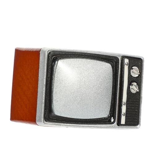 Vaguelly Retro-TV-Modell Living Room Decoration wohnzimmerdeko wohnaccessoires Mini-TV-Ornament Retro TV Modellbau Modell für Puppenhausmöbel Mini-Hausverzierung kleines TV-Modell Legierung Vaguelly Retro-TV-Modell Living Room Decoration wohnzimmerdeko wohnaccessoires Mini-TV-Ornament Retro TV Modellbau Modell für Puppenhausmöbel Mini-Hausverzierung kleines TV-Modell Legierung von Vaguelly