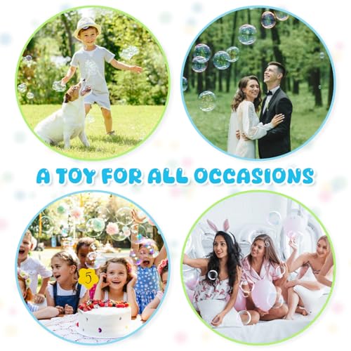 Vaguelly Riesiges Blaswerkzeug Kunststoff Lustiger Seifenblasenmacher für Outdoor Spielspaß Sicher Langlebig Geeignet für Frühling Sommer Herbst Winter Vaguelly Riesiges Blaswerkzeug Kunststoff Lustiger Seifenblasenmacher für Outdoor Spielspaß Sicher Langlebig Geeignet für Frühling Sommer Herbst Winter von Vaguelly