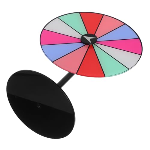 Vaguelly Rotierendes Preisrad mit Trocken Abwischbarer Oberfläche Kreatives Spiel für Interaktive Partys und Veranstaltungen für Verlosungen Schul und Firmenevents Stabil und Einfach zu von Vaguelly