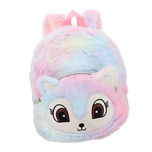 Vaguelly Rucksack Rucksäcke für Mädchen Outdoortasche Schulranzen für Mädchen Plüsch schultüte büchertasche Aufbewahrungstasche für Mädchen lässige Umhängetasche Polyester Colorful Vaguelly Rucksack Rucksäcke für Mädchen Outdoortasche Schulranzen für Mädchen Plüsch schultüte büchertasche Aufbewahrungstasche für Mädchen lässige Umhängetasche Polyester Colorful von Vaguelly