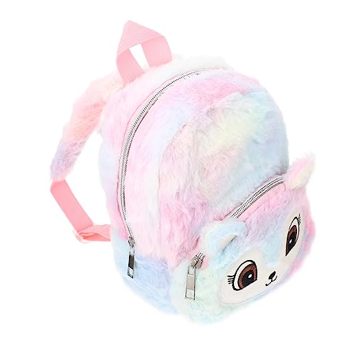 Vaguelly Rucksack schultüte büchertasche rücksack Schoolbag Mädchen Outdoortasche Mädchen Handtasche Aufbewahrungstasche für Mädchen Schulter-Aufbewahrungstasche Plüsch Colorful Vaguelly Rucksack schultüte büchertasche rücksack Schoolbag Mädchen Outdoortasche Mädchen Handtasche Aufbewahrungstasche für Mädchen Schulter-Aufbewahrungstasche Plüsch Colorful von Vaguelly