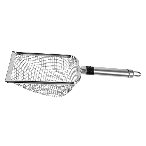 Vaguelly Sandschaufel Aus Edelstahl Strand-mesh-Schaufel Strandspielzeug Schaufel Strandsandschaufeln Kinderfilter-sandschaufel Mesh-reinigungsschaufel Schaufel Rostfreier Stahl Silver Vaguelly Sandschaufel Aus Edelstahl Strand-mesh-Schaufel Strandspielzeug Schaufel Strandsandschaufeln Kinderfilter-sandschaufel Mesh-reinigungsschaufel Schaufel Rostfreier Stahl Silver von Vaguelly
