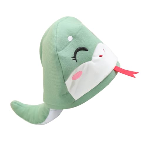 Vaguelly Schlangenkopf Hut für Halloween Kostüme und Cosplay Vielseitiges Accessoire für Partys Passend Bequem und Atmungsaktiv Einzigartiges Design für Unvergessliche Auftritte Vaguelly Schlangenkopf Hut für Halloween Kostüme und Cosplay Vielseitiges Accessoire für Partys Passend Bequem und Atmungsaktiv Einzigartiges Design für Unvergessliche Auftritte von Vaguelly