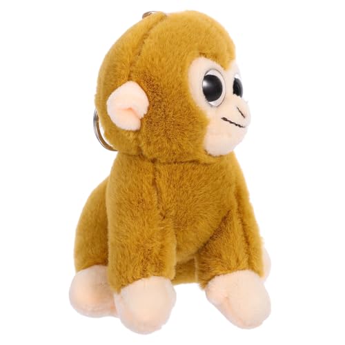 Vaguelly Schlüsselanhänger Tierischer Schlüsselanhänger Zubehör Tasche Beutel Kette Münze Ausgestopft Schlüsseletui Frosch Plüsch Geldbörse Affen Light Brown Pp Baumwolle Vaguelly Schlüsselanhänger Tierischer Schlüsselanhänger Zubehör Tasche Beutel Kette Münze Ausgestopft Schlüsseletui Frosch Plüsch Geldbörse Affen Light Brown Pp Baumwolle von Vaguelly