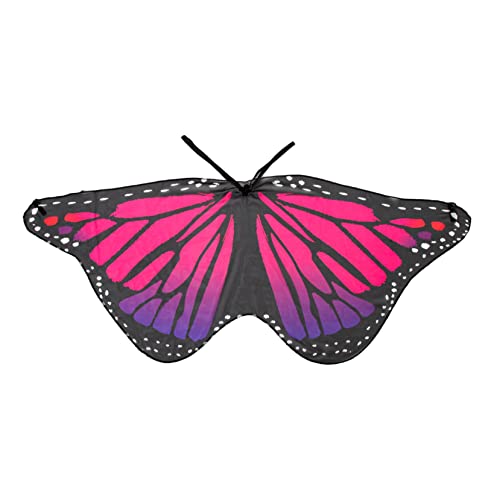 Vaguelly Schmetterlings-Umhang Schmetterling kostüm schmetterlingsfänger kostüm Schmetterlingsflügel-Umhang Feenflügel Cape Ornament Umhang für Bühnenauftritte Polyester Rosy Vaguelly Schmetterlings-Umhang Schmetterling kostüm schmetterlingsfänger kostüm Schmetterlingsflügel-Umhang Feenflügel Cape Ornament Umhang für Bühnenauftritte Polyester Rosy von Vaguelly