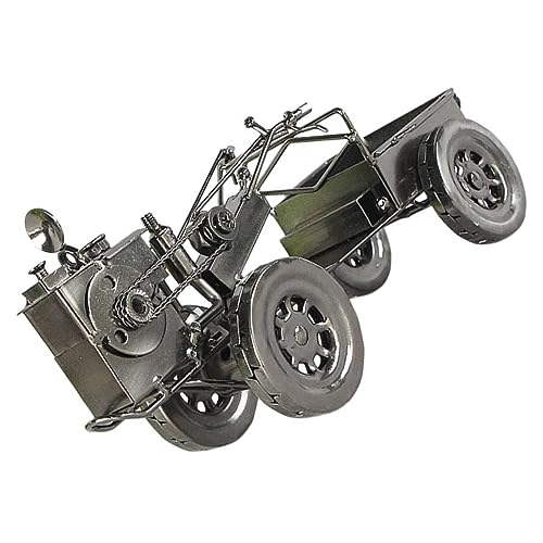 Vaguelly Schmiedeeiserner Traktor Newton Gadgets Modellautos Zappeln Retro Tischdeko Heimischer Traktor Aerodynamisches Fahrzeug Cool Ornament LKW Black Eisen Vaguelly Schmiedeeiserner Traktor Newton Gadgets Modellautos Zappeln Retro Tischdeko Heimischer Traktor Aerodynamisches Fahrzeug Cool Ornament LKW Black Eisen von Vaguelly