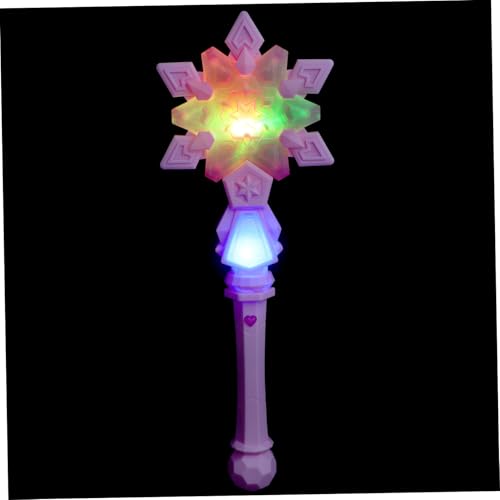 Vaguelly Schneeflocke Prinzessin Spielzeug Halloween Glow Stick Weihnachten für Jungen und Mädchen Rolle Spielen Fee Stick Zubehör Vaguelly Schneeflocke Prinzessin Spielzeug Halloween Glow Stick Weihnachten für Jungen und Mädchen Rolle Spielen Fee Stick Zubehör von Vaguelly