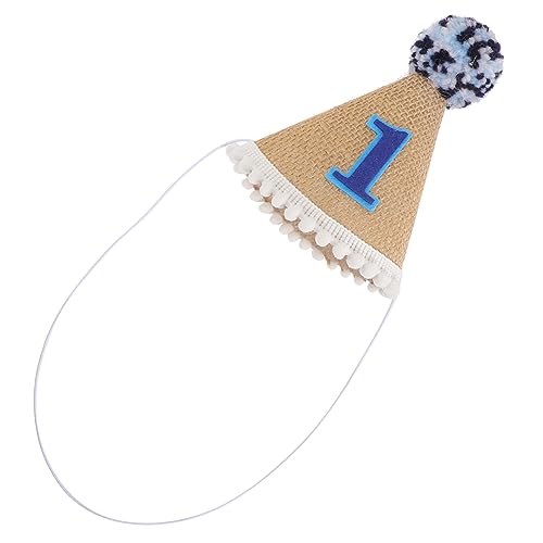 Vaguelly Schöner Geburtstagshut Aus Blauem Für Geburtstagsdekoration Für Party Fotorequisit Für Kleine Und Jungen Vaguelly Schöner Geburtstagshut Aus Blauem Für Geburtstagsdekoration Für Party Fotorequisit Für Kleine Und Jungen von Vaguelly
