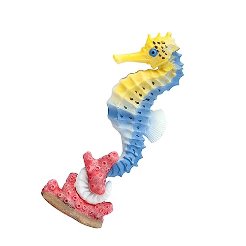 Vaguelly Seepferdchen-Modell-Ornament Nautische Sammelfiguren Lernspielzeug Hippocampus-Figur Meerestierspielzeug Modellornament Für Meerestiere Spielzeuge Statue Kind Haushalt Plastik von Vaguelly