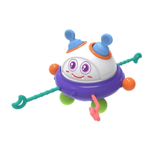 Vaguelly Sensorisches Babyspielzeug Greifübung UFO Form Pull-String Aktivitätsspielzeug für Kleinkinder Robust und Beißfest Montessori Geeignet für Kinderwagen und Krippe Vaguelly Sensorisches Babyspielzeug Greifübung UFO Form Pull-String Aktivitätsspielzeug für Kleinkinder Robust und Beißfest Montessori Geeignet für Kinderwagen und Krippe von Vaguelly
