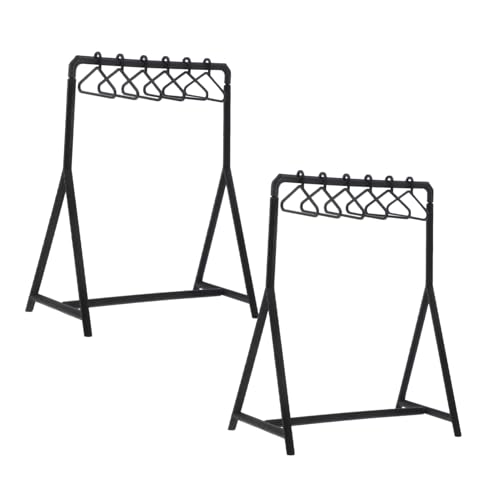 Vaguelly Set Mini Wäscheständer Miniatur Kleiderbügel Puppen Garderobenständer Puppenanzug Aufbewahrungstaschen Miniatur Puppenbügel Puppenhaus Mini Möbeldekoration von Vaguelly