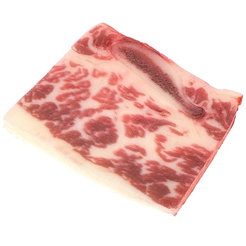 Vaguelly Rindfleisch Geschnittenes Kunstfleisch - Lebensechtes - Küchenfleisch - Restaurant-Requisite - Vorschulspielzeug Vaguelly Rindfleisch Geschnittenes Kunstfleisch - Lebensechtes - Küchenfleisch - Restaurant-Requisite - Vorschulspielzeug von Vaguelly
