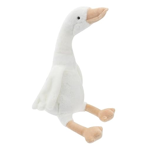 Vaguelly Simulation Schwanenpuppe Beruhigendes Stofftierpuppe Simulation Stofftier Simulation Gans Puppe Cartoon- Gefüllte Puppe Entzückendes Gänsedekor Weiß Plüsch Vaguelly Simulation Schwanenpuppe Beruhigendes Stofftierpuppe Simulation Stofftier Simulation Gans Puppe Cartoon- Gefüllte Puppe Entzückendes Gänsedekor Weiß Plüsch von Vaguelly
