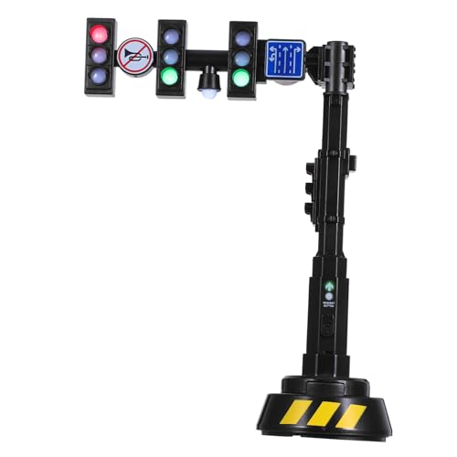 Vaguelly Simulation Verkehrsampel mit Licht und Sound Realistisches Modell für Frühe Bildung und Rollenspiele Batteriebetrieben Interaktive Lernhilfe für Fördert Verkehrserziehung und von Vaguelly