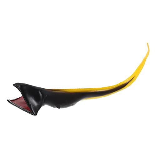Vaguelly Simulation des Meereslebens Bade Meerestier Aal Figur Gefälschter Aal Meerestier Kognitive Simulation Meerestier Ornamente PVC Schwarz Vaguelly Simulation des Meereslebens Bade Meerestier Aal Figur Gefälschter Aal Meerestier Kognitive Simulation Meerestier Ornamente PVC Schwarz von Vaguelly