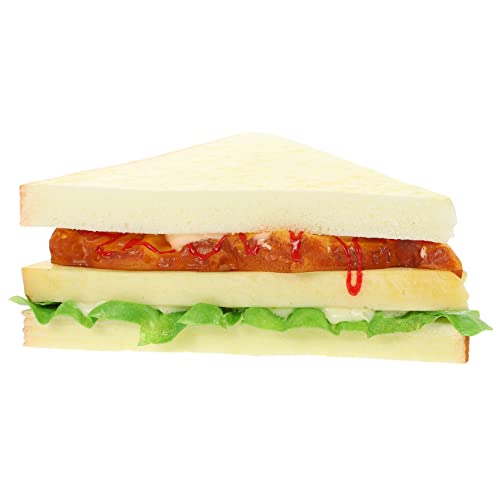 Vaguelly Simulations-Sandwich Essen Künstlich Simulation Brot Gefälschtes Sandwich-Modell Sandwich-Modell-Requisite Falsches Brot Bäckerei Brotdekoration Brot Fotorequisite Brotstütze Pu Vaguelly Simulations-Sandwich Essen Künstlich Simulation Brot Gefälschtes Sandwich-Modell Sandwich-Modell-Requisite Falsches Brot Bäckerei Brotdekoration Brot Fotorequisite Brotstütze Pu von Vaguelly