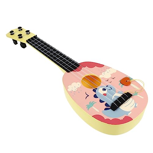 Vaguelly Simulations-Ukulele Kindergitarre für Jungen Kleinkindgitarre 2 Jahre alt kinderinstrumente musikinstrumente für pädagogische Gitarre für Anfänger Gitarre Plastik Vaguelly Simulations-Ukulele Kindergitarre für Jungen Kleinkindgitarre 2 Jahre alt kinderinstrumente musikinstrumente für pädagogische Gitarre für Anfänger Gitarre Plastik von Vaguelly